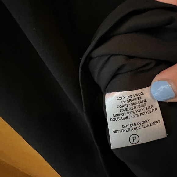 Badgley Mischka Black Midi Dress with Balloon Sleeves - Picture 8 of 14